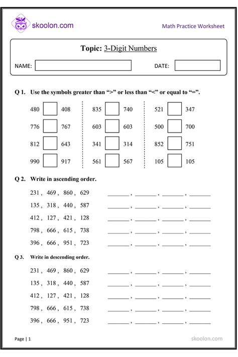 3 digit numbers.